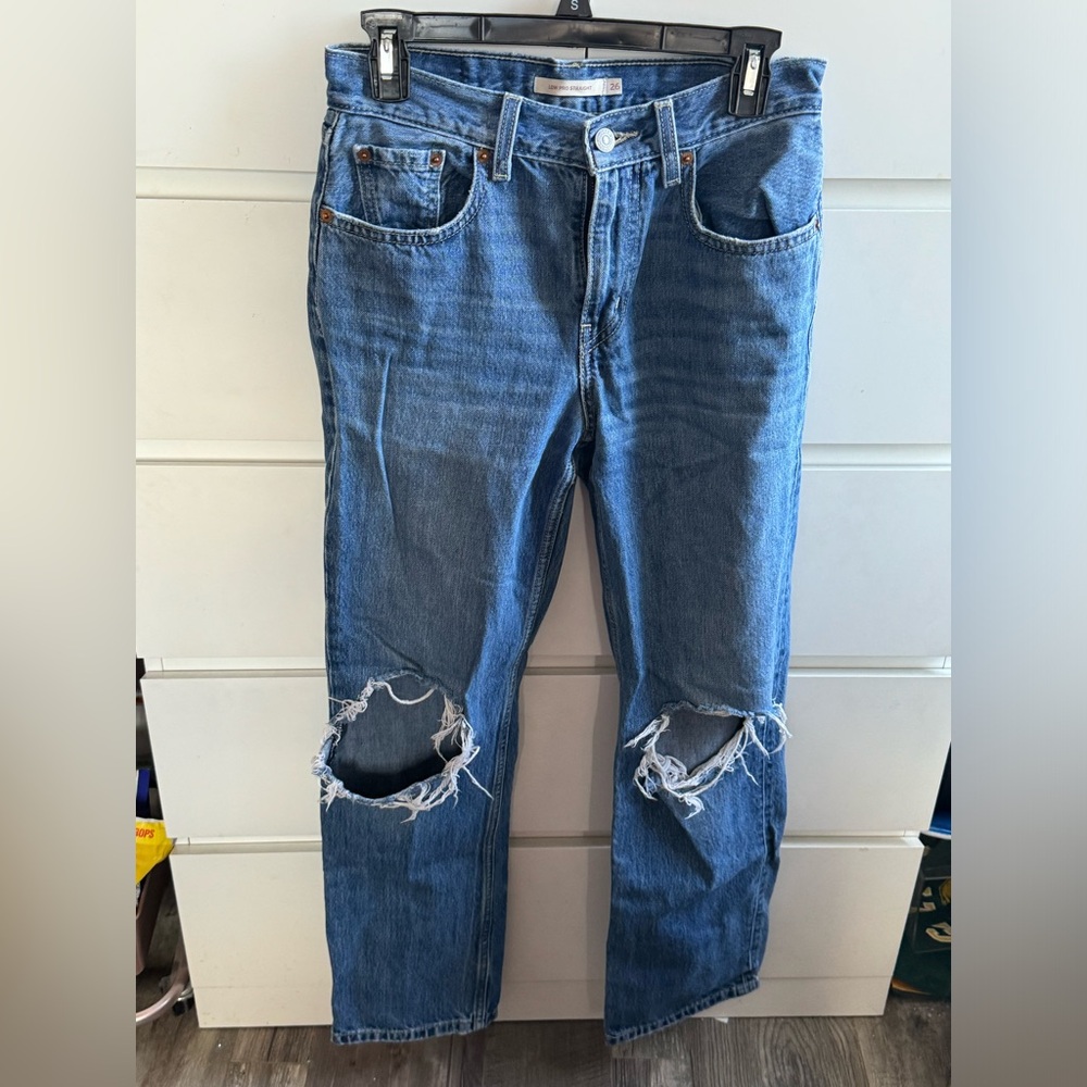 Levi Low Pro Straight Jeans
